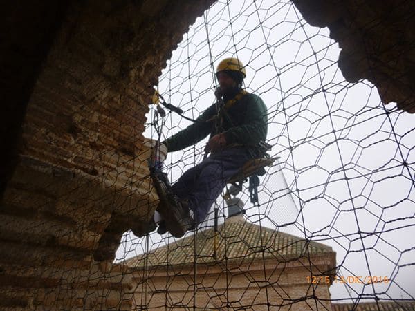 INSTALACION MALLA IGLESIA TOLEDO