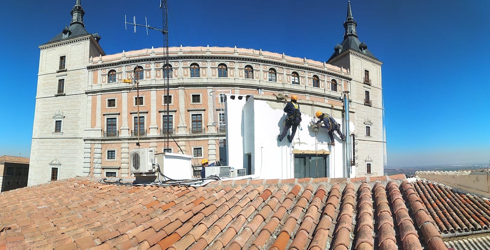 PINTADO FACHADA ALCAZAR TOLEDO